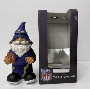 Baltimore Ravens Forever Collectibles Garden Gnome Football 8" Tall NFL New